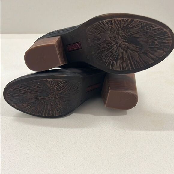 PIKOLINOS Gray Ankle Booties with Vintage Leather and Embroidered Design - Picture 6 of 12